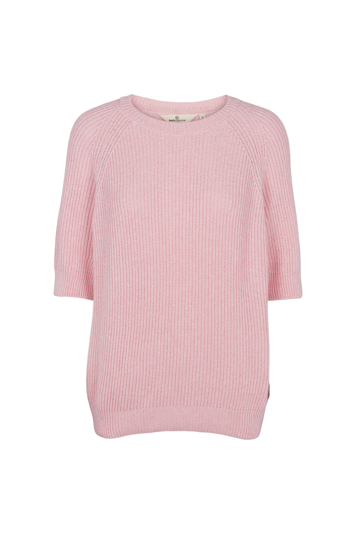 Basic Apparel Nuria Short Sleeves Sweaters 176 Wilde Rose